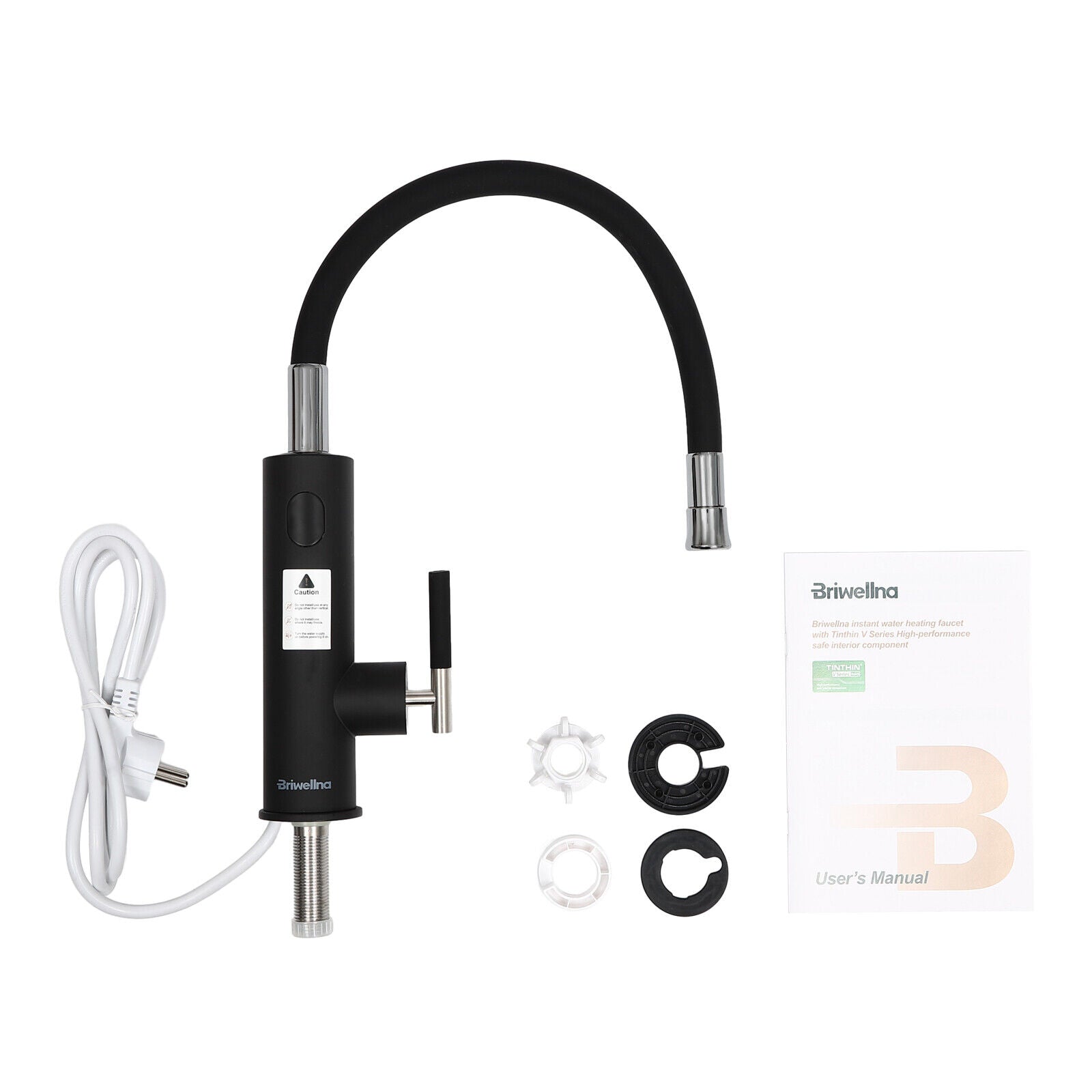 CNCEST Elektrischer Wasserhahn mit Wassererhitzer, 3200 W Instant Warmwasser Wasserhahn mit Digital Display Temperaturanzeige CNCEST Elektrischer Wasserhahn mit Wassererhitzer, 3200 W Instant Warmwasser Wasserhahn mit Digital Display Temperaturanzeige