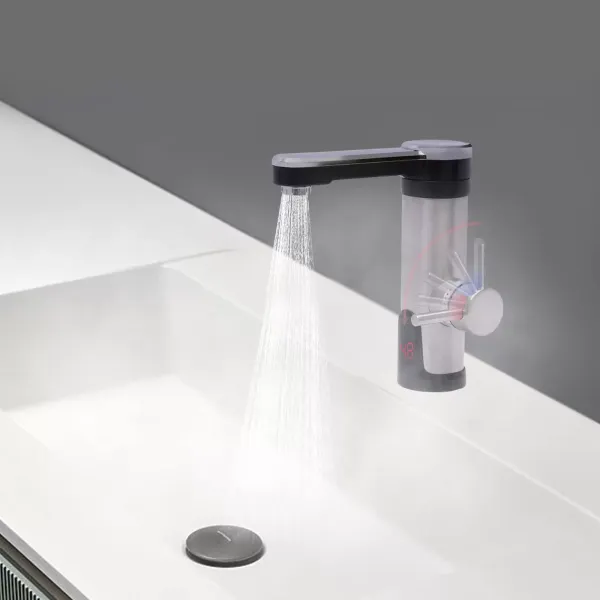 3300W Elektrischer Wasserhahn Elektrischer Warmwasserhahn Tankloser Warmwasserbereiter Edelstahl Küchenarmatur 3300W Elektrischer Wasserhahn Elektrischer Warmwasserhahn Tankloser Warmwasserbereiter Edelstahl Küchenarmatur