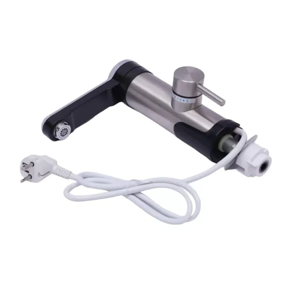 3300W Elektrischer Wasserhahn Elektrischer Warmwasserhahn Tankloser Warmwasserbereiter Edelstahl Küchenarmatur