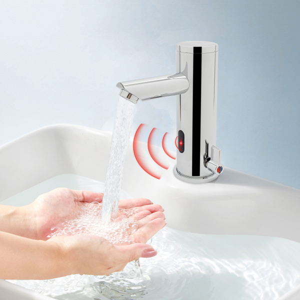 Infrarot Sensor Badrmatur Mischbatterie Waschbecken Bad Wasserhahn Armatur Infrarot Sensor Badrmatur Mischbatterie Waschbecken Bad Wasserhahn Armatur