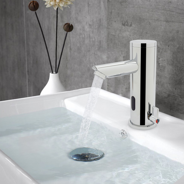 Infrarot Sensor Badrmatur Mischbatterie Waschbecken Bad Wasserhahn Armatur Infrarot Sensor Badrmatur Mischbatterie Waschbecken Bad Wasserhahn Armatur
