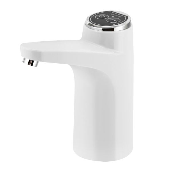 Wasserflaschenpumpe, USB-Ladegerät, automatische Trinkwasserpumpe, Haus, Büro, Küche, Camping, weiß