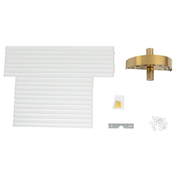 CNCEST Goldene Wandlampe, Goldene Wandleuchte, Luxuriöse Wandlampe für Innenräume