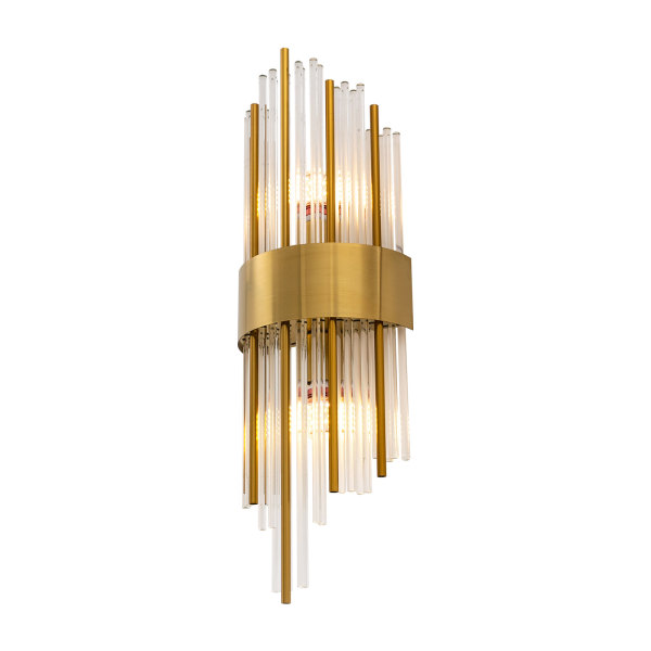 Luxuriöse Wandleuchte für Innenräume, für Schlafzimmer, Wohnzimmer, Küchen, Nachttische usw. Golden