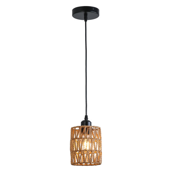 Esszimmer-Kronleuchter, Deckenleuchten, Geflochtene Pendelleuchten, Verstellbare Höhe: 0-134.62cm, 220V, 60W