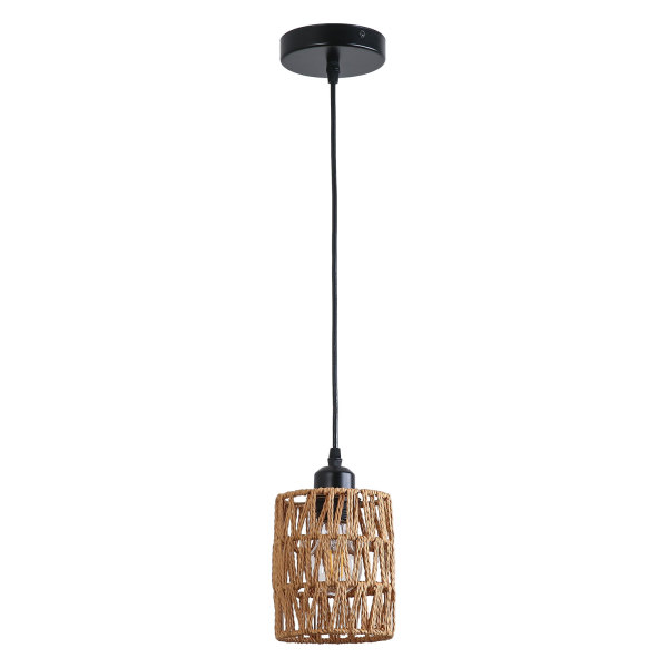Esszimmer-Kronleuchter, Deckenleuchten, Geflochtene Pendelleuchten, Verstellbare Höhe: 0-134.62cm, 220V, 60W