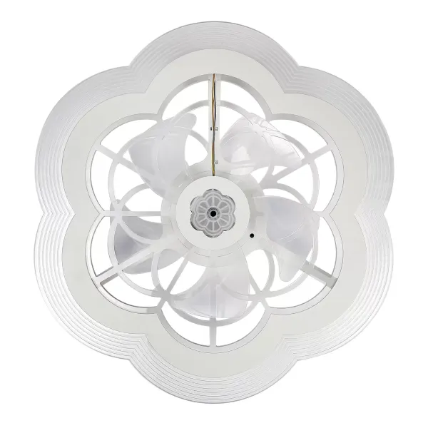 Modern Deckenventilator mit Beleuchtung und Fernbedienung, Leise LED mit Timer, Windgeschwindigkeit und Farbtemperatur Einstellbar, 90 W Deckenleuchte