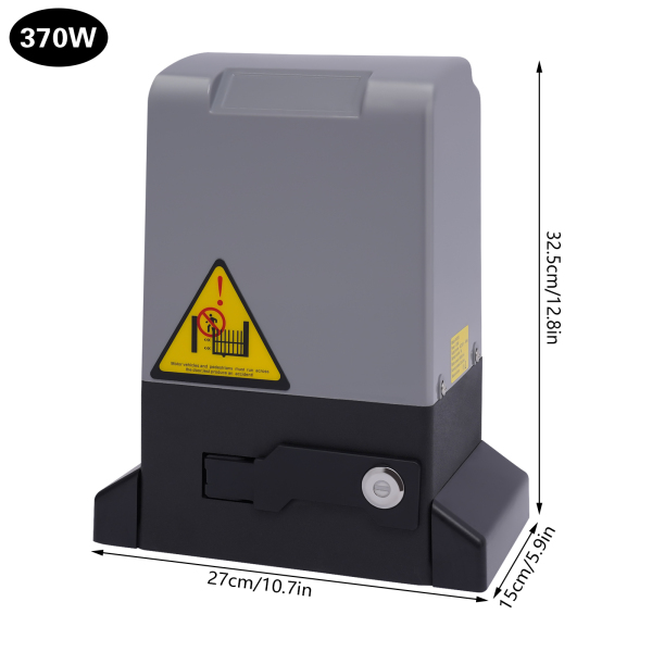 370W elektrische schiebe tor opener 800kg automatisierung garage tür schiebe tor opener harte tor