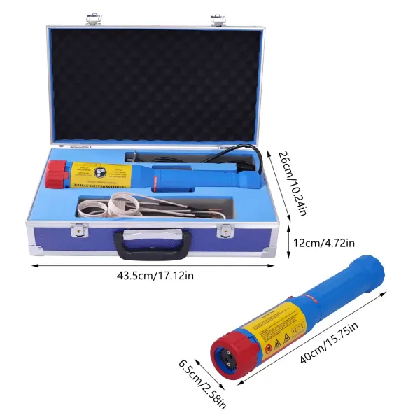 Magnetischer Induktionsheizer 1100 W, Induktionsheizgerät 220 V, Elektromagnetischer Induktionsheizer mit 8 Heizspulen