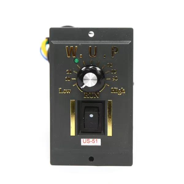 90W 220V 50K 27U/min Getriebemotor Elektromotor Wechselstrom Drehmomente mit Drehzahlregler