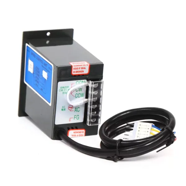 40W 220V Getriebemotor Elektromotor Wechselstrom mit Drehzahlregler, 1:15(15K), 90U/min