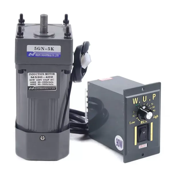 270 U/min 1:5 Drehmomente Einstellbarer Getriebemotoren AC 90W 220V Einphasen Getriebemotor mit Regler+Motor+Reduzierstück 270 U/min 1:5 Drehmomente Einstellbarer Getriebemotoren AC 90W 220V Einphasen Getriebemotor mit Regler+Motor+Reduzierstück