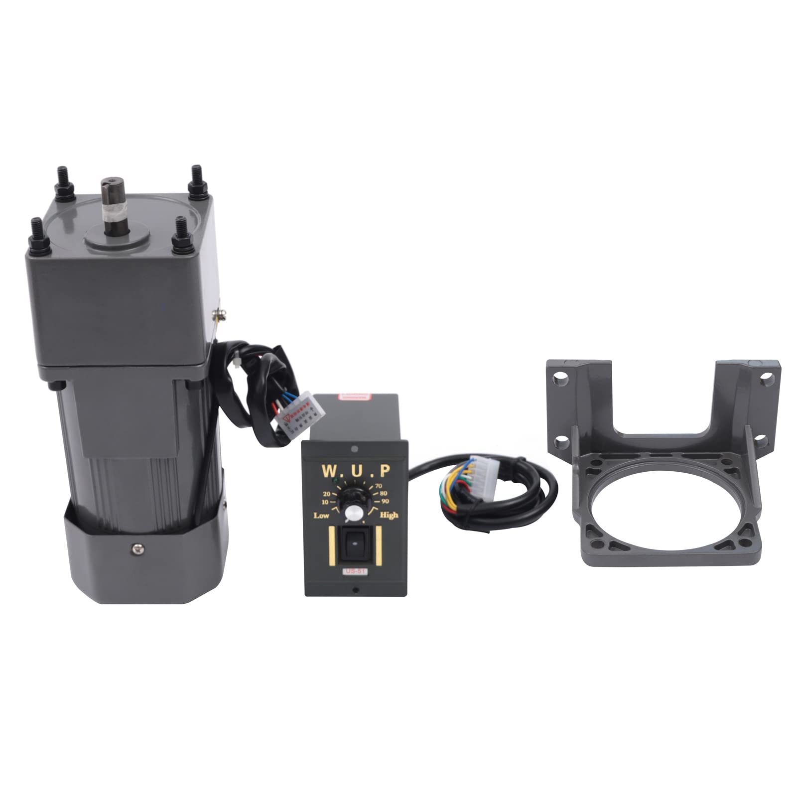 AC 220V 90W Getriebemotor, Motor mit einstellbarer Drehzahl Stufenlos regelbarer Frequenzumrichtermotor  (20K)