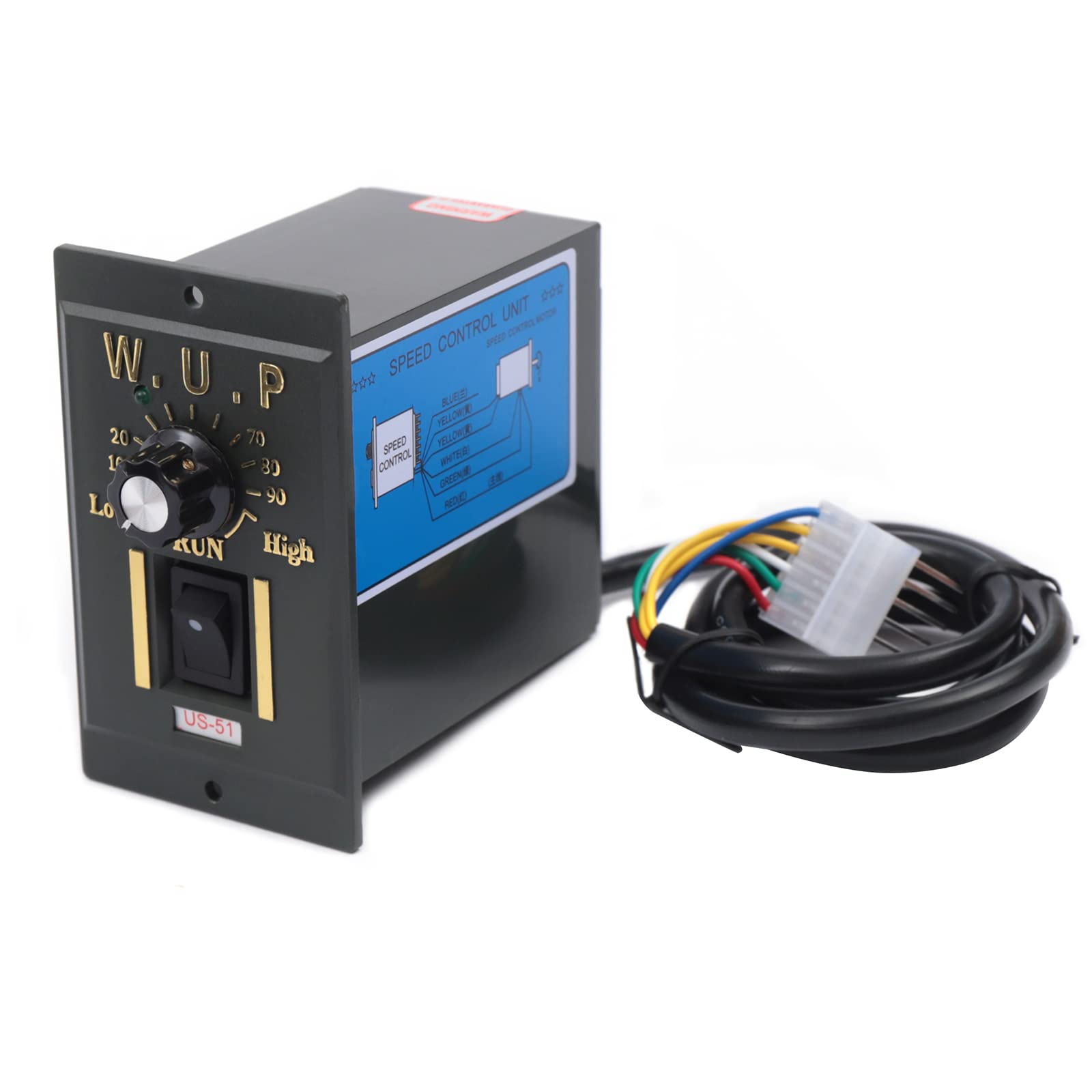 AC 220V 90W Getriebemotor, Motor mit einstellbarer Drehzahl Stufenlos regelbarer Frequenzumrichtermotor (20K) AC 220V 90W Getriebemotor, Motor mit einstellbarer Drehzahl Stufenlos regelbarer Frequenzumrichtermotor (20K)