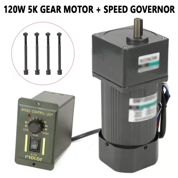 120W 5K Einstellbar Gear Motor Elektromotor Getriebemotor Drehzahlregler 120W 5K Einstellbar Gear Motor Elektromotor Getriebemotor Drehzahlregler