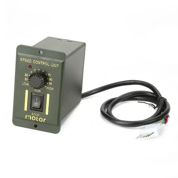 120W 5K Einstellbar Gear Motor Elektromotor Getriebemotor Drehzahlregler
