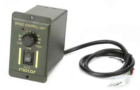 120W 5K Einstellbar Gear Motor Elektromotor Getriebemotor Drehzahlregler