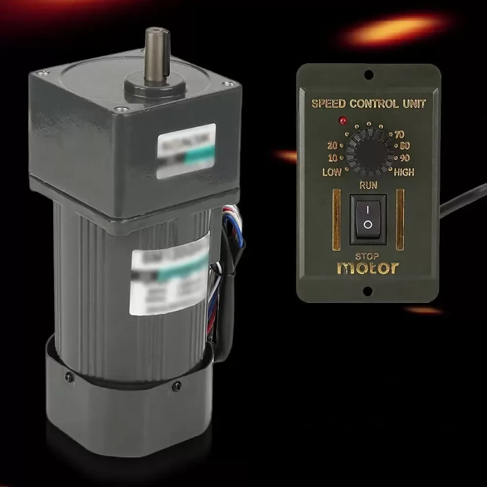Wechselstrom-Getriebemotor 220V 120W 180K Asynchroner Vibrationsmotor Einstellbare Drehzahl Motor für mechanische Geräte