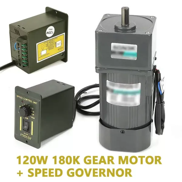 Wechselstrom-Getriebemotor 220V 120W 180K Asynchroner Vibrationsmotor Einstellbare Drehzahl Motor für mechanische Geräte Wechselstrom-Getriebemotor 220V 120W 180K Asynchroner Vibrationsmotor Einstellbare Drehzahl Motor für mechanische Geräte