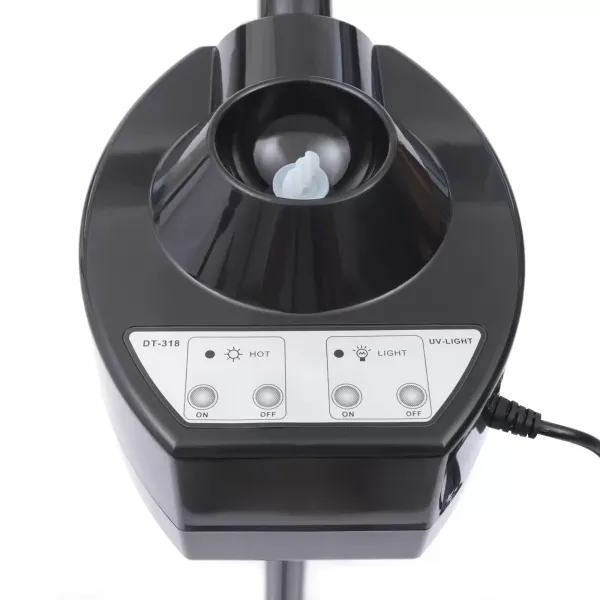 750W Tiefenpflege Gesichtsdampfer,Ozonfunktion,360° Drehbaren Düse,Verstellbaren Ständer