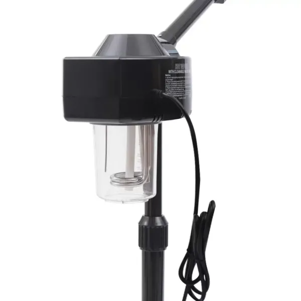 750W Tiefenpflege Gesichtsdampfer,Ozonfunktion,360° Drehbaren Düse,Verstellbaren Ständer