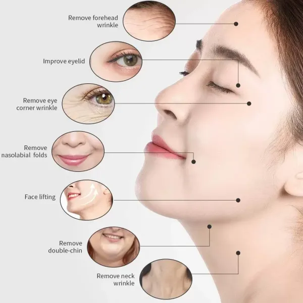 6 in 1 BIO RF Schönheits Maschinen Hydra Dermabrasion Klein Blase Gerät Tiefe Reinigungs