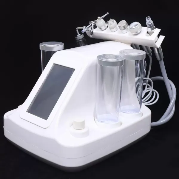6 in 1 BIO RF Schönheits Maschinen Hydra Dermabrasion Klein Blase Gerät Tiefe Reinigungs