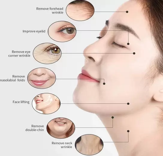 6 in 1 BIO RF Schönheits Maschinen Hydra Dermabrasion Klein Blase Gerät Tiefe Reinigungs