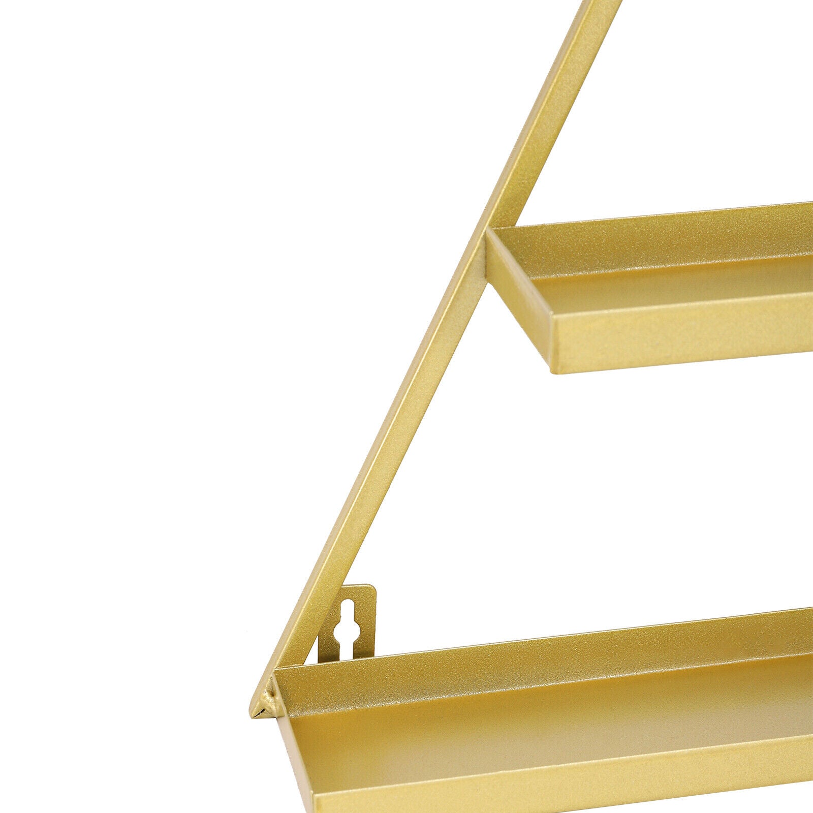 6-set Golden Eisen Display Racks Wandmontierte 5-Tier Nagellack Display Regale 6-set Golden Eisen Display Racks Wandmontierte 5-Tier Nagellack Display Regale
