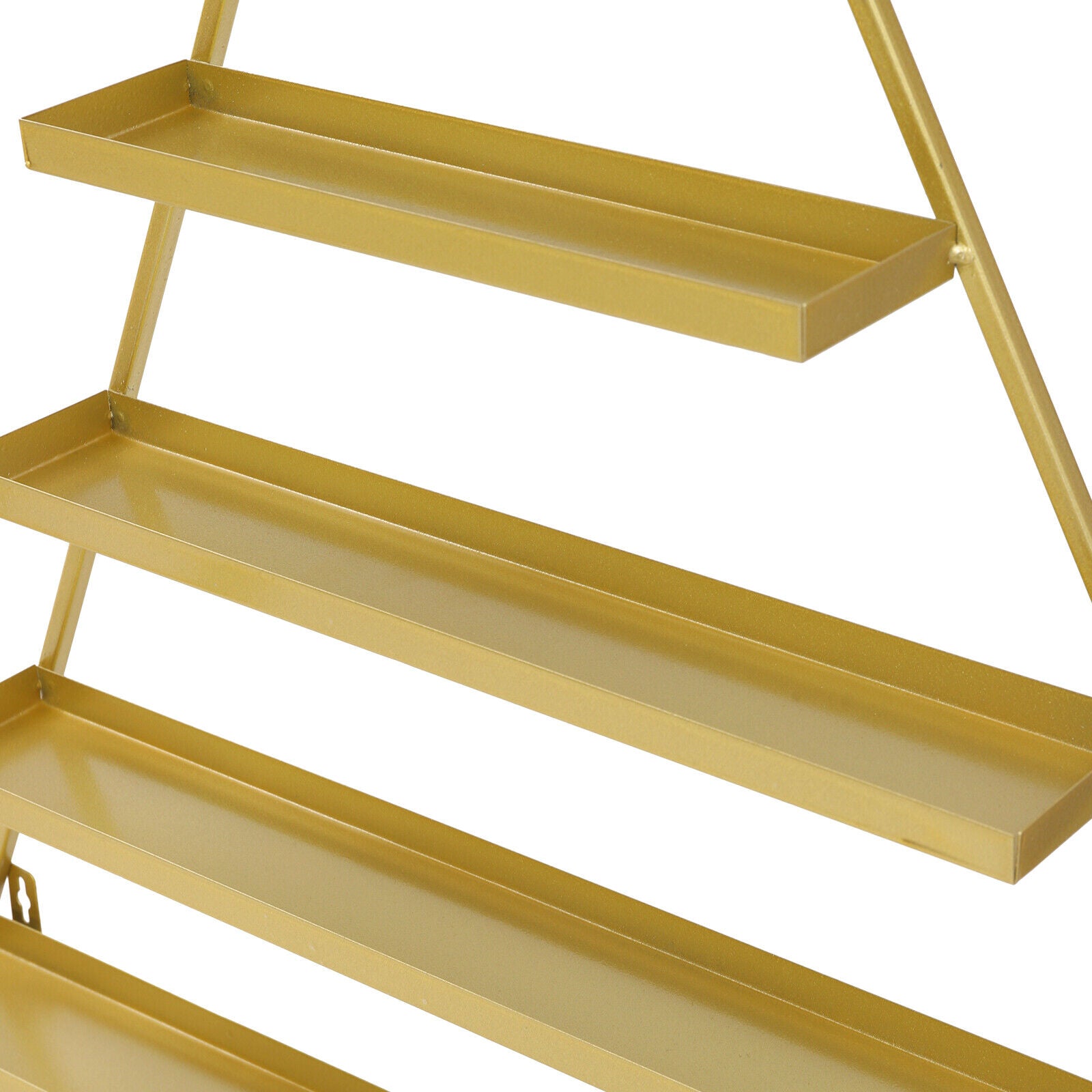 6-set Golden Eisen Display Racks Wandmontierte 5-Tier Nagellack Display Regale 6-set Golden Eisen Display Racks Wandmontierte 5-Tier Nagellack Display Regale