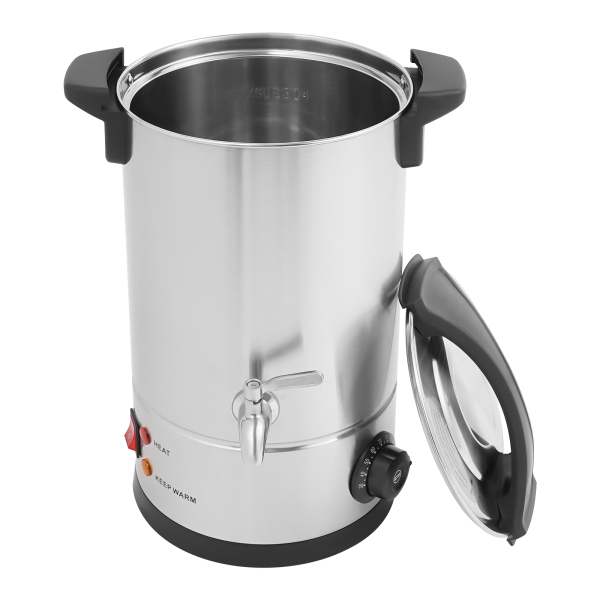8-Liter-Wachsschmelzer, großer Wachsschmelzer, elektrisches Wachsschmelzset, kann zum Schmelzen von Sojawachs, Paraffinwachs und Bienenwachs verwendet werden – Silber