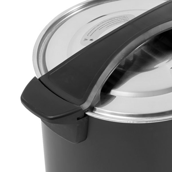 12-Liter-Wachsschmelzer, großer Wachsschmelzer, elektrisches Wachsschmelzset, kann zum Schmelzen von Sojawachs, Paraffinwachs und Bienenwachs verwendet werden – Schwarz 12-Liter-Wachsschmelzer, großer Wachsschmelzer, elektrisches Wachsschmelzset, kann zum Schmelzen von Sojawachs, Paraffinwachs und Bienenwachs verwendet werden – Schwarz