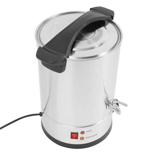 12-Liter-Wachsschmelzer, großer Wachsschmelzer, elektrisches Wachsschmelzset, kann zum Schmelzen von Sojawachs, Paraffinwachs und Bienenwachs verwendet werden – Silber