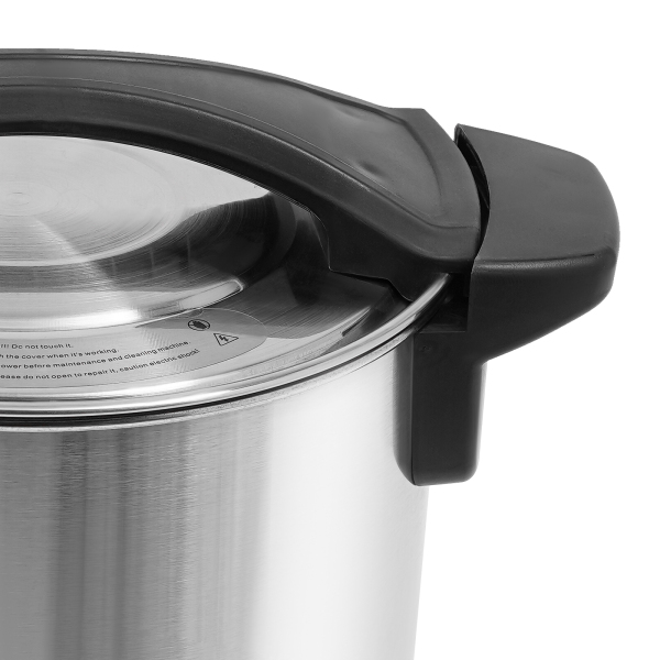 10-Liter-Wachsschmelzer, großer Wachsschmelzer, elektrisches Wachsschmelzset, kann zum Schmelzen von Sojawachs, Paraffinwachs und Bienenwachs verwendet werden – Silber