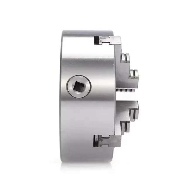 CNCEST 4 Backenfutter Drehbankfutter 80/100 mm Vierbackenfutter Zentral Backen Präzisions Chuck