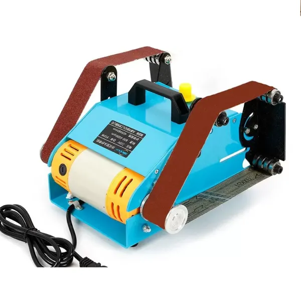 CNCEST 950W 220V Bandschleifer Double Axis Belt Sanding Bandschleifer Tellerschleifer messer CNCEST 950W 220V Bandschleifer Double Axis Belt Sanding Bandschleifer Tellerschleifer messer