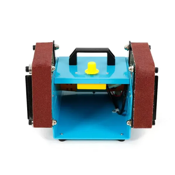 CNCEST 950W 220V Bandschleifer Double Axis Belt Sanding Bandschleifer Tellerschleifer messer CNCEST 950W 220V Bandschleifer Double Axis Belt Sanding Bandschleifer Tellerschleifer messer