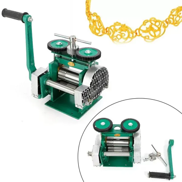 Schmuck Schmuckherstellung Werkzeuge Ausrüstung lach Walzwerk Manuelle Maschine Schmuck Schmuckherstellung Werkzeuge Ausrüstung lach Walzwerk Manuelle Maschine