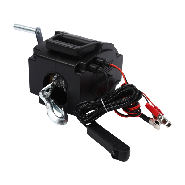 Elektrische Ankerwinde mit drahtloser Fernbedienung 906 kg 6000 lbs Kabel 3m 12V 300W