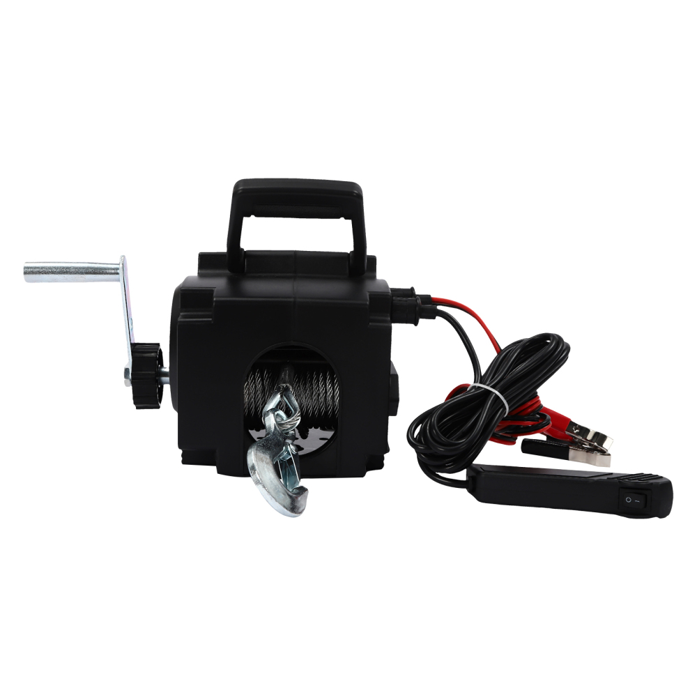 Elektrische Ankerwinde mit drahtloser Fernbedienung 906 kg 6000 lbs Kabel 3m 12V 300W