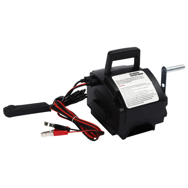 Elektrische Ankerwinde mit drahtloser Fernbedienung 906 kg 6000 lbs Kabel 3m 12V 300W