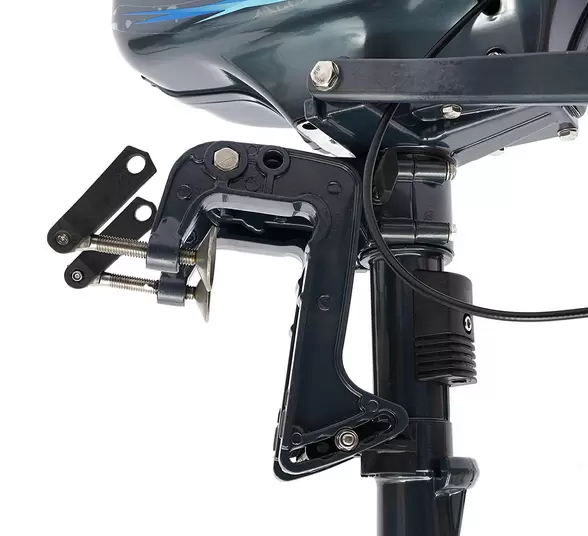 CNCEST 2-Takt 3.5 PS Außenborder Motor Pinnenwelle Segelboot Motor Wasserkühlsystem 2.5 kW