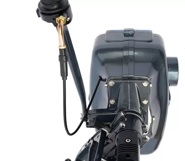 CNCEST 2-Takt 3.5 PS Außenborder Motor Pinnenwelle Segelboot Motor Wasserkühlsystem 2.5 kW