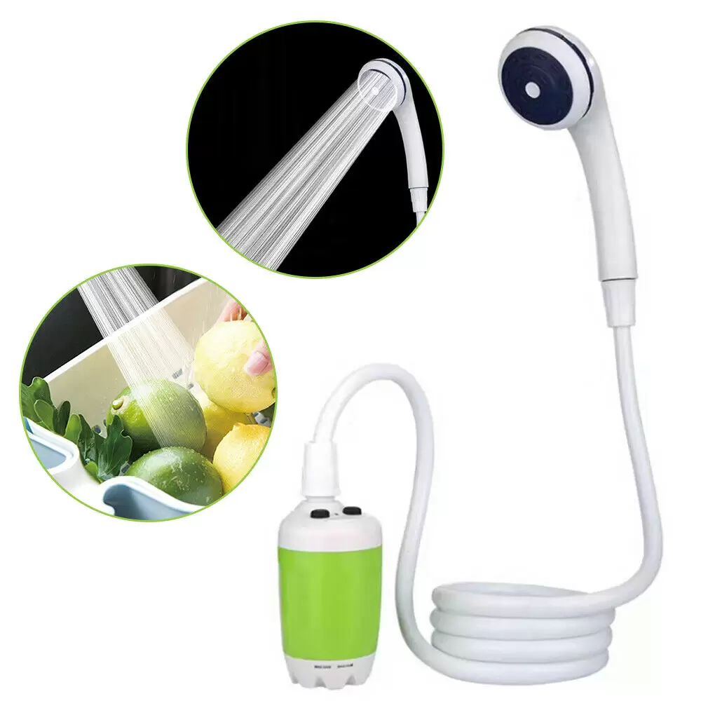 Campingdusche, Außen- und Inneneinsatz Camping Dusche mit USB-Kabel