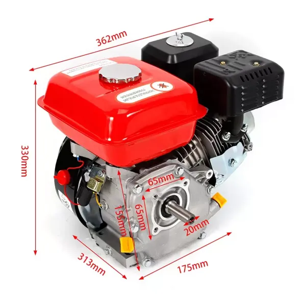 7,5 PS ZT210 4-Takt-Benzinmotor Industrieller Go-Kart-Motor