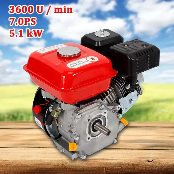 7,5 PS ZT210 4-Takt-Benzinmotor Industrieller Go-Kart-Motor