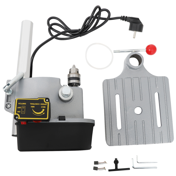 CNCEST Standbohrmaschine 340 Watt Tischbohrmaschine 1-10mm mit Bohrfutter