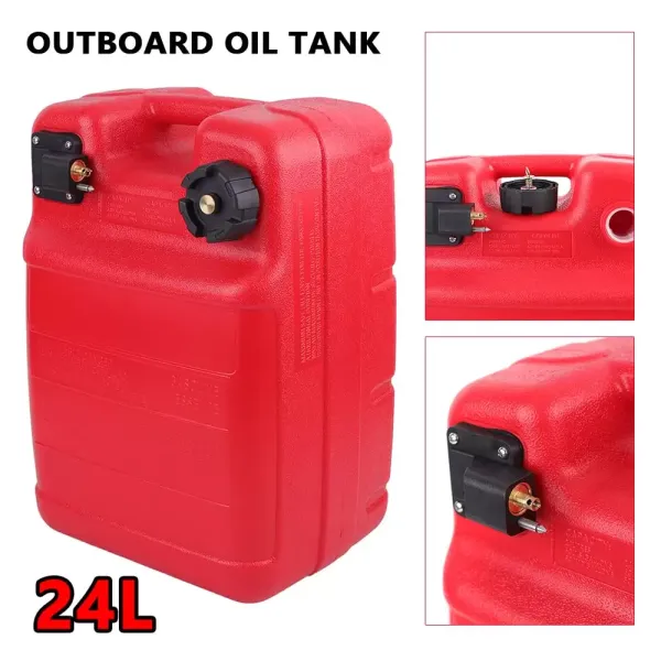 Boot Kraftstofftank Außenborder Bootstank 24 L 6.3 Gallon Treibstofftank Antistatischer EPA-Konformer