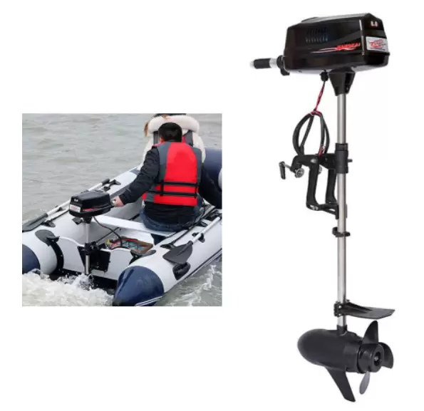 2.2kw 48V 8.0HP Elektrischer Außenbordmotor Bürstenloser Fischerbootmotor