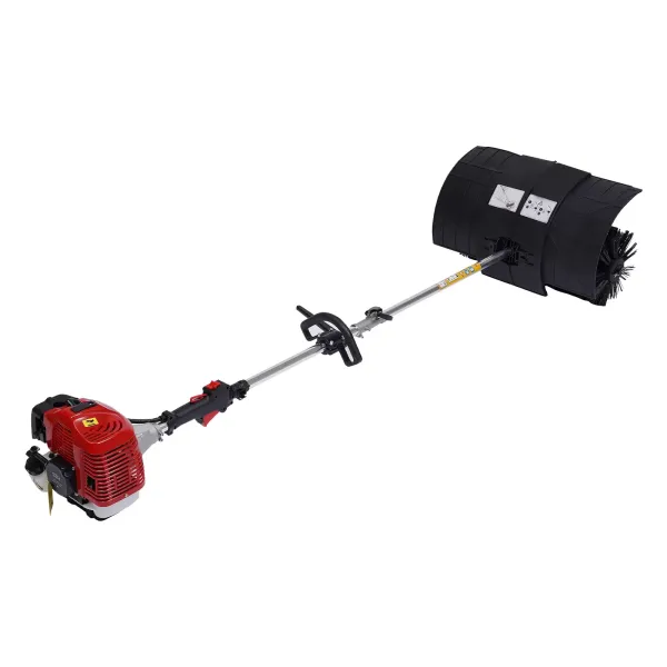 1.7 kW / 2.3 PS 52CC Benzin Kehrmaschine Motorbesen Sweeper Motor Besen Schneefräse